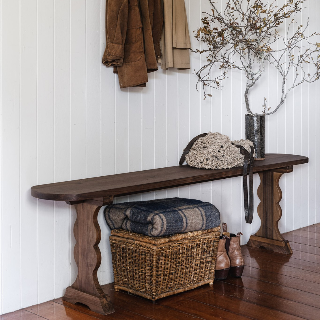 The French Bench, Walnut