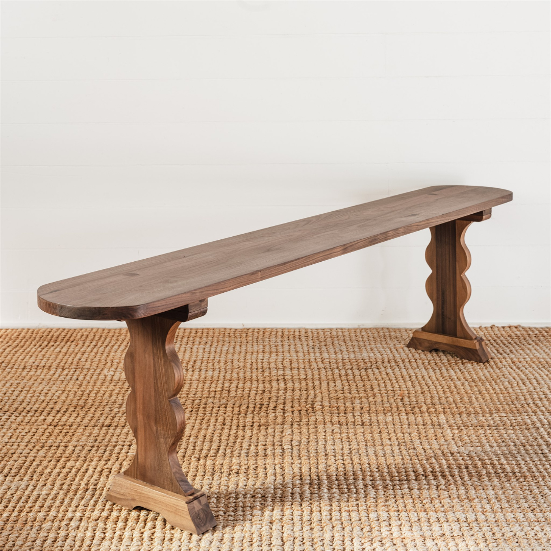 The French Bench, Walnut