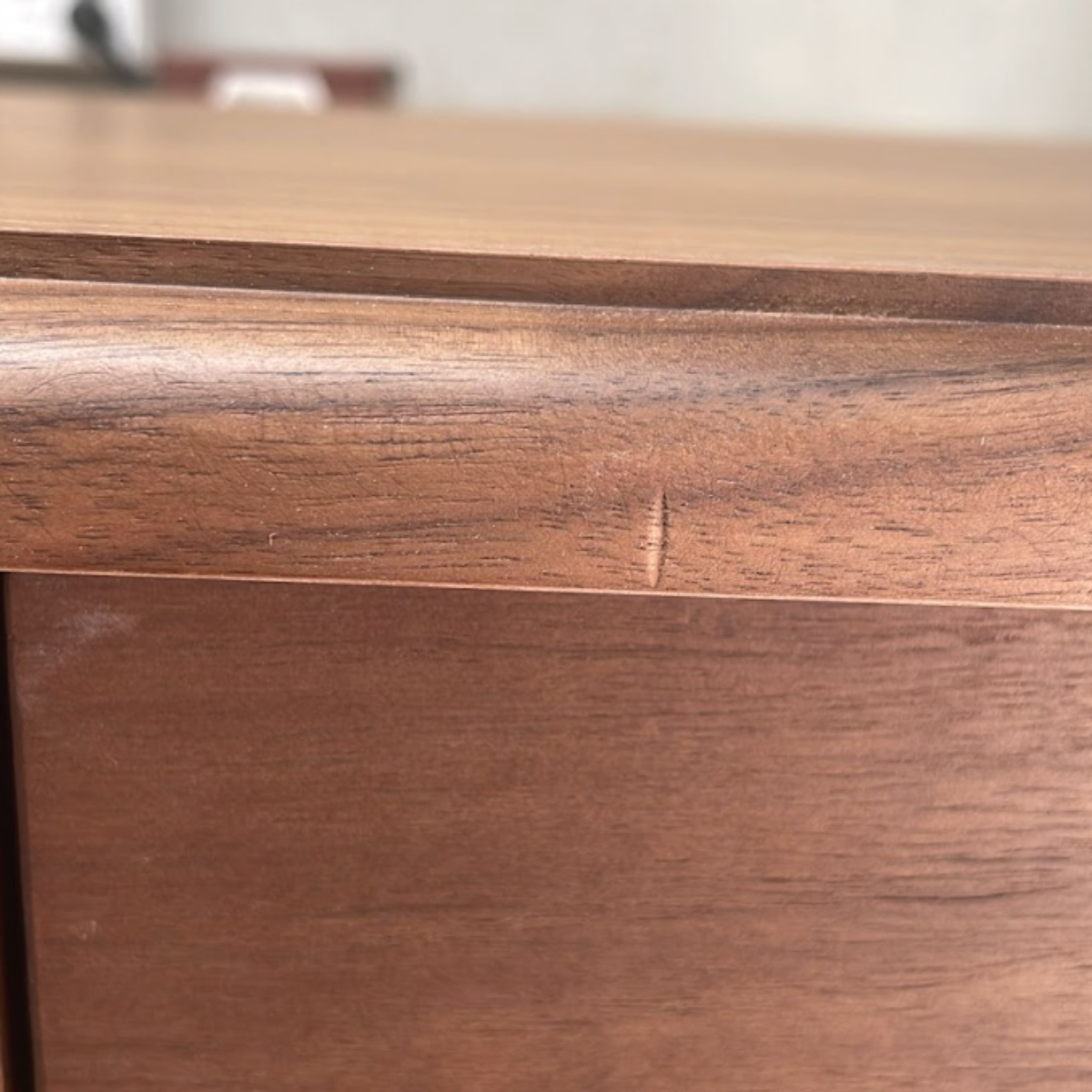 Chloé Console Table Walnut (Imperfect) (Trade)