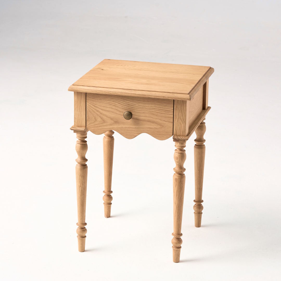Evie Bedside Table, Oak