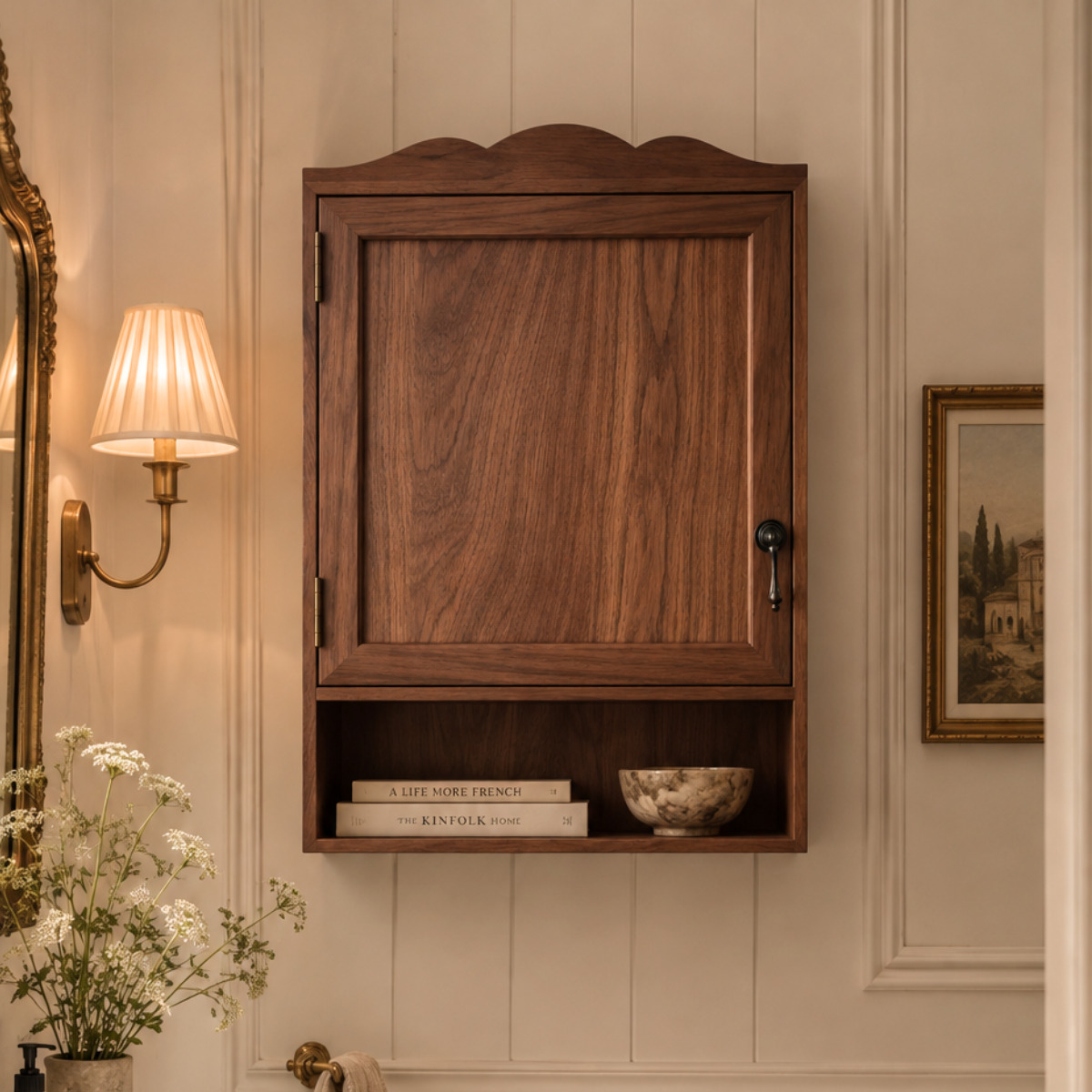 Petite Cabinet, Walnut