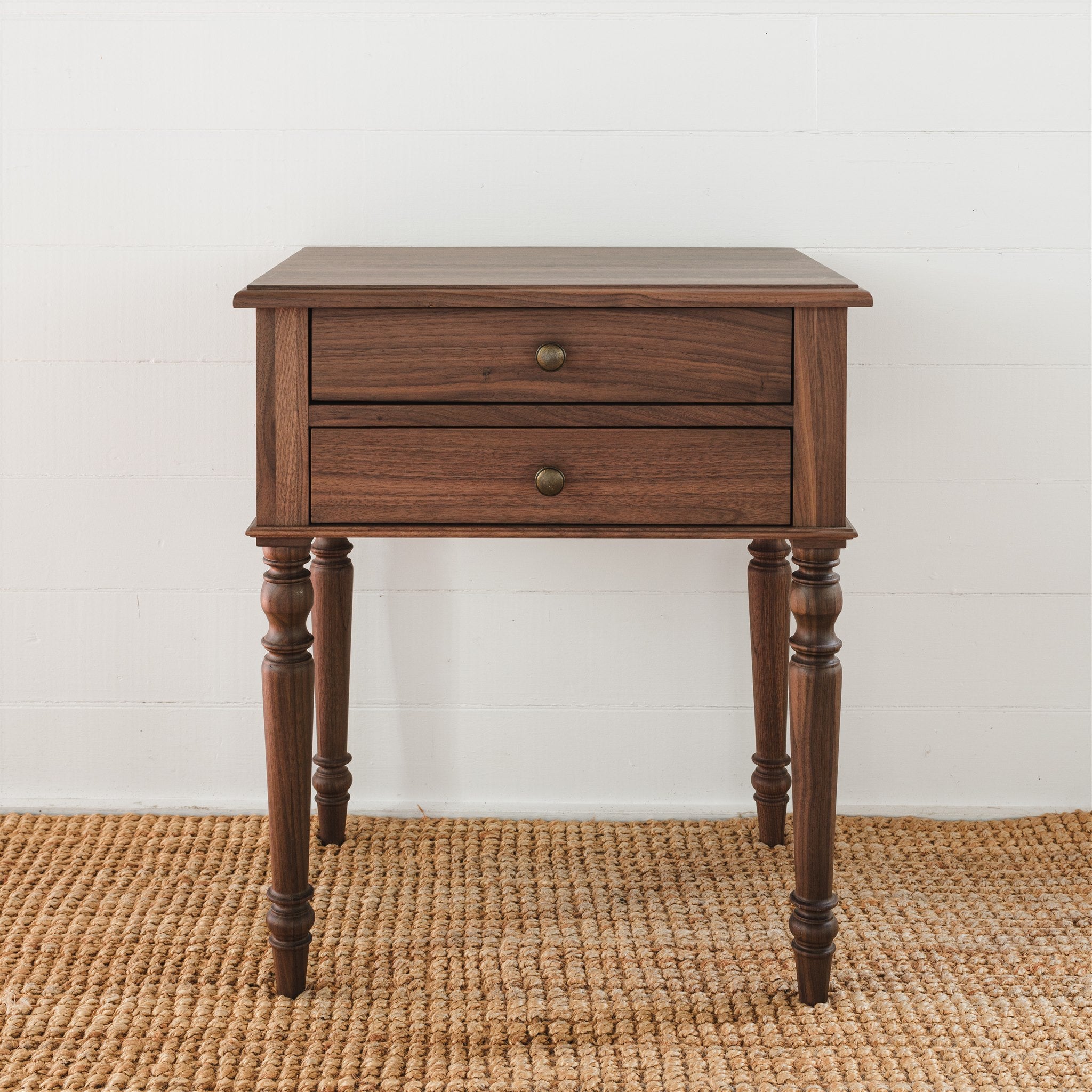 Chloé Bedside Table Walnut