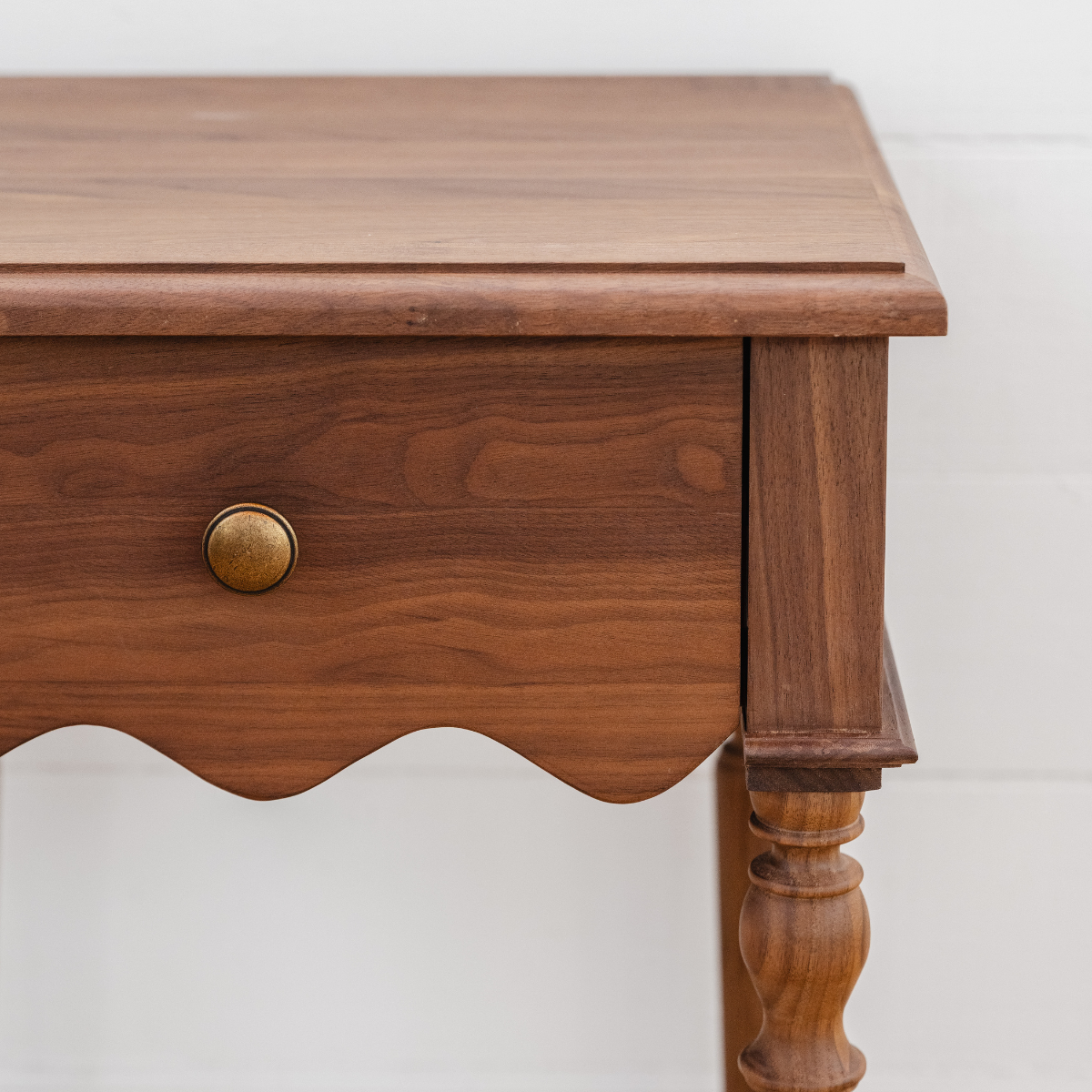 Evie Bedside Table Walnut