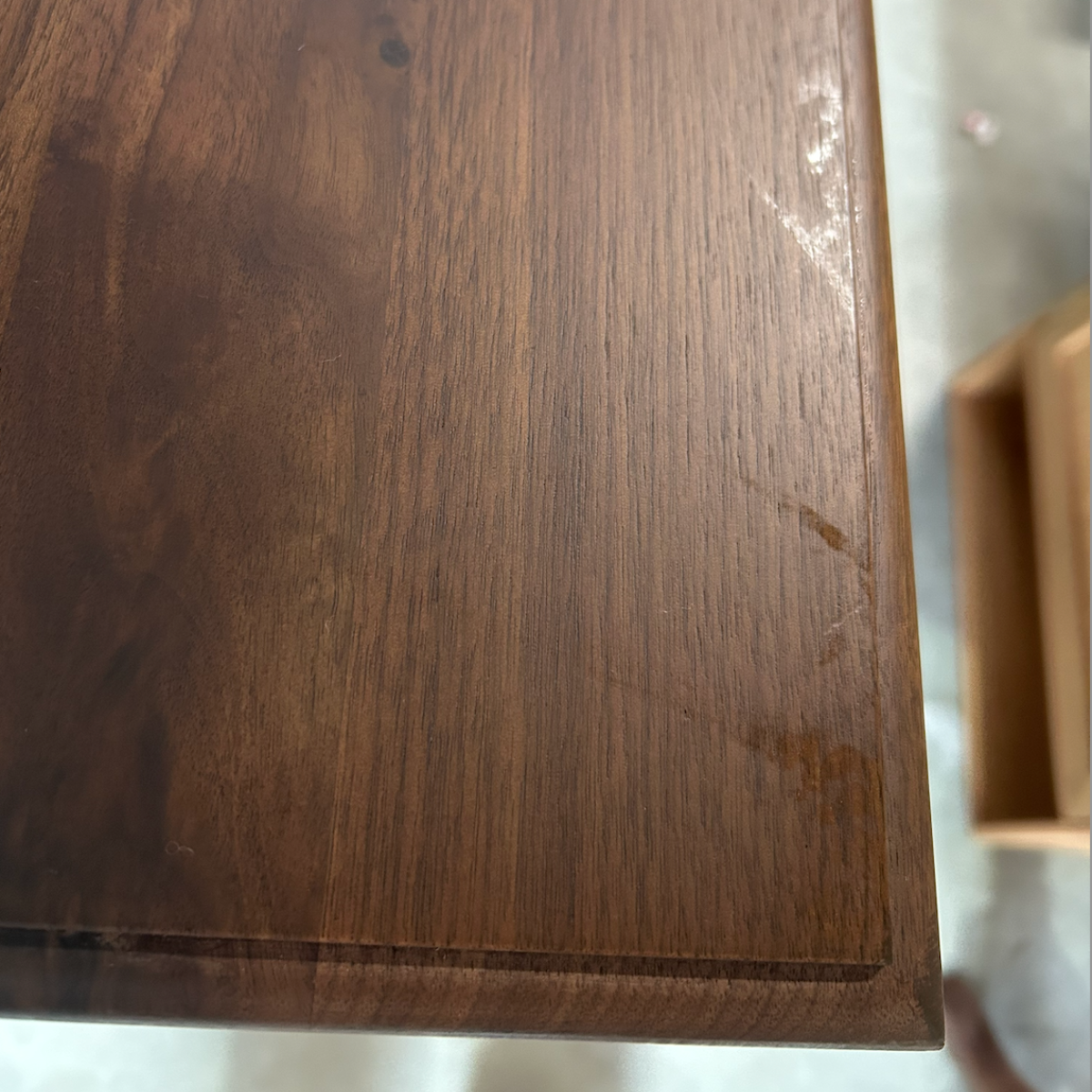 Chloé Console Table Walnut (Imperfect) (Trade)