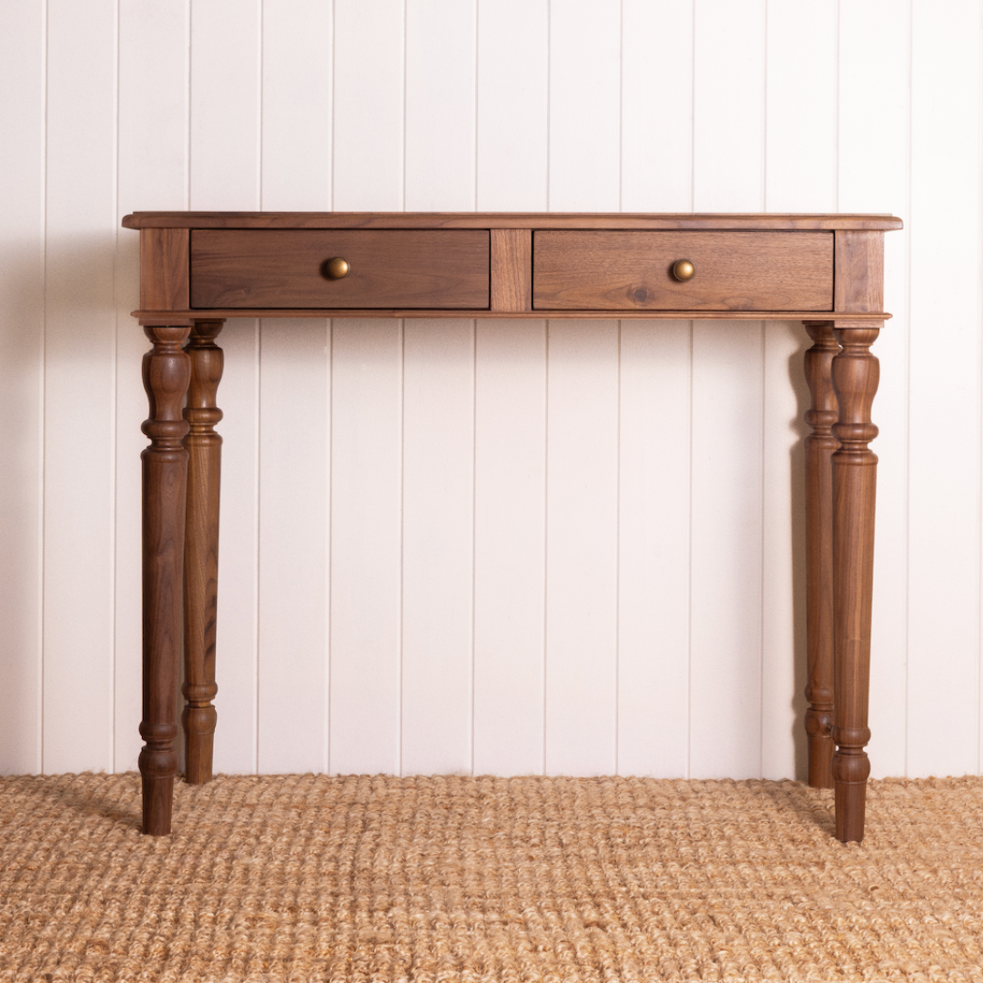 Chloé Console Table Walnut (Imperfect) (Trade)