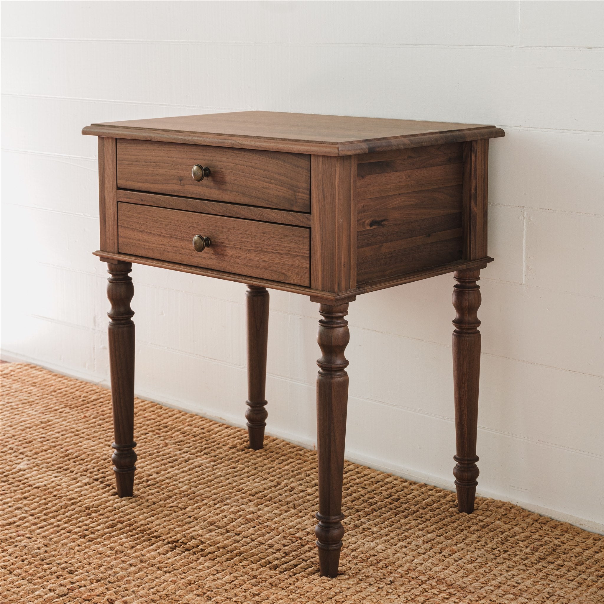 Chloé Bedside Table Walnut