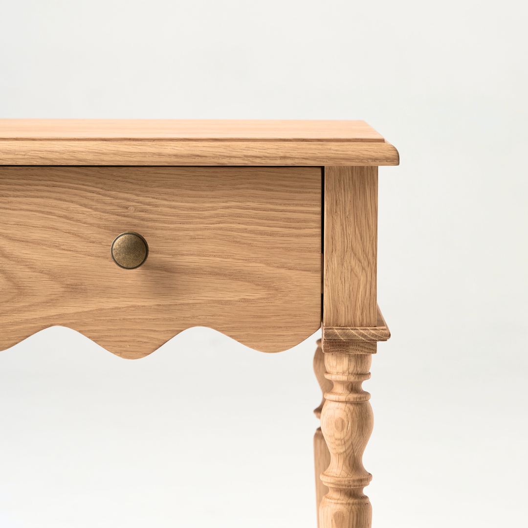 Evie Bedside Table, Oak